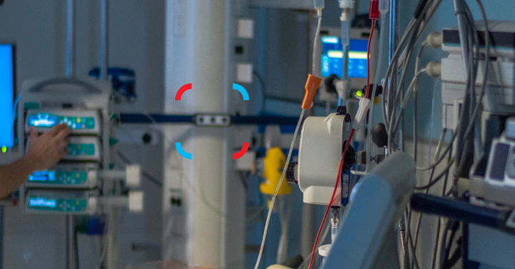 Medische contactdoosstrook met potentiaalvereffening